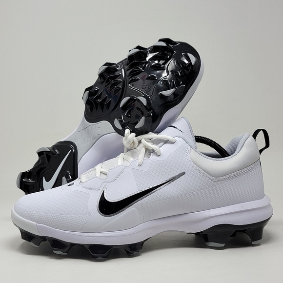 Nike Force Trout 9 MCS White Silver Baseball Cleats FZ0915-102 Men's Size 12 New - Picture 1 of 9